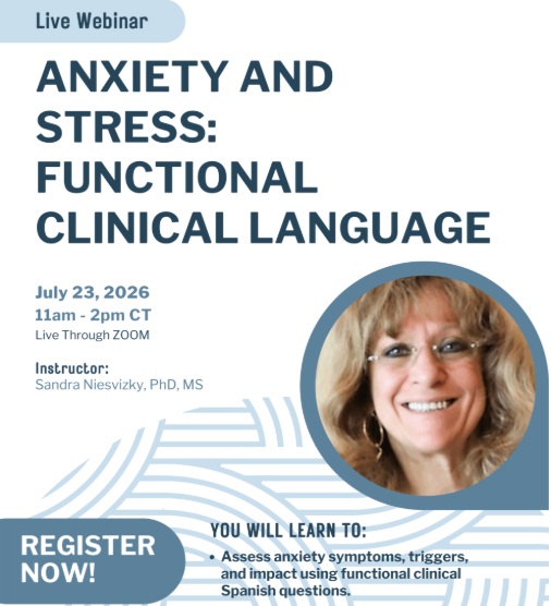 Anxiety and Stress: Functional Clinical Language