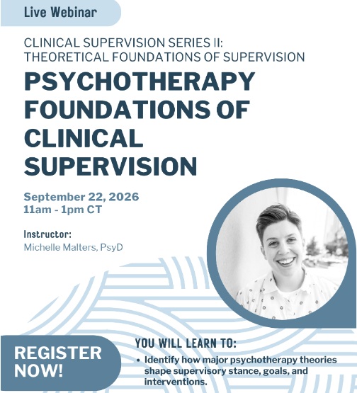 Psychotherapy Foundations of Clinical Supervision