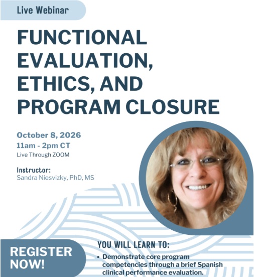 Functional Evaluation, Ethics, and Program Closure