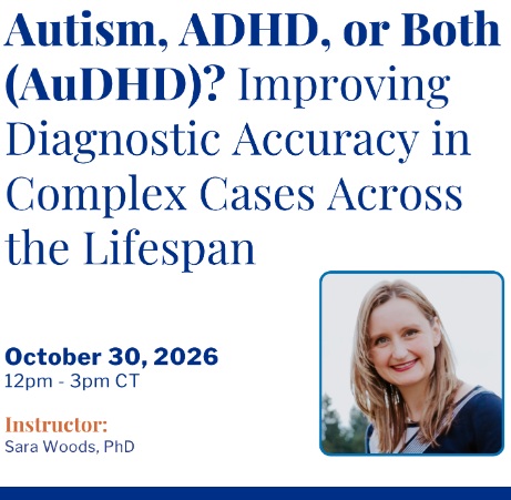 Autism, ADHD, or Both (AuDHD)? Improving Diagnostic Accuracy in Complex Cases Across the Lifespan